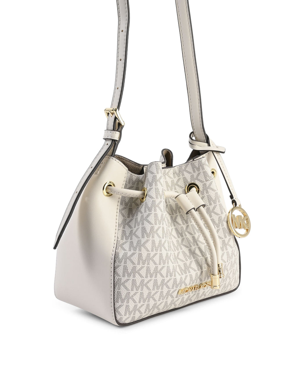 Bolso bandolera pequeño tipo cubo Michael Kors 35F2G8PM1B LT CREAM MULTI