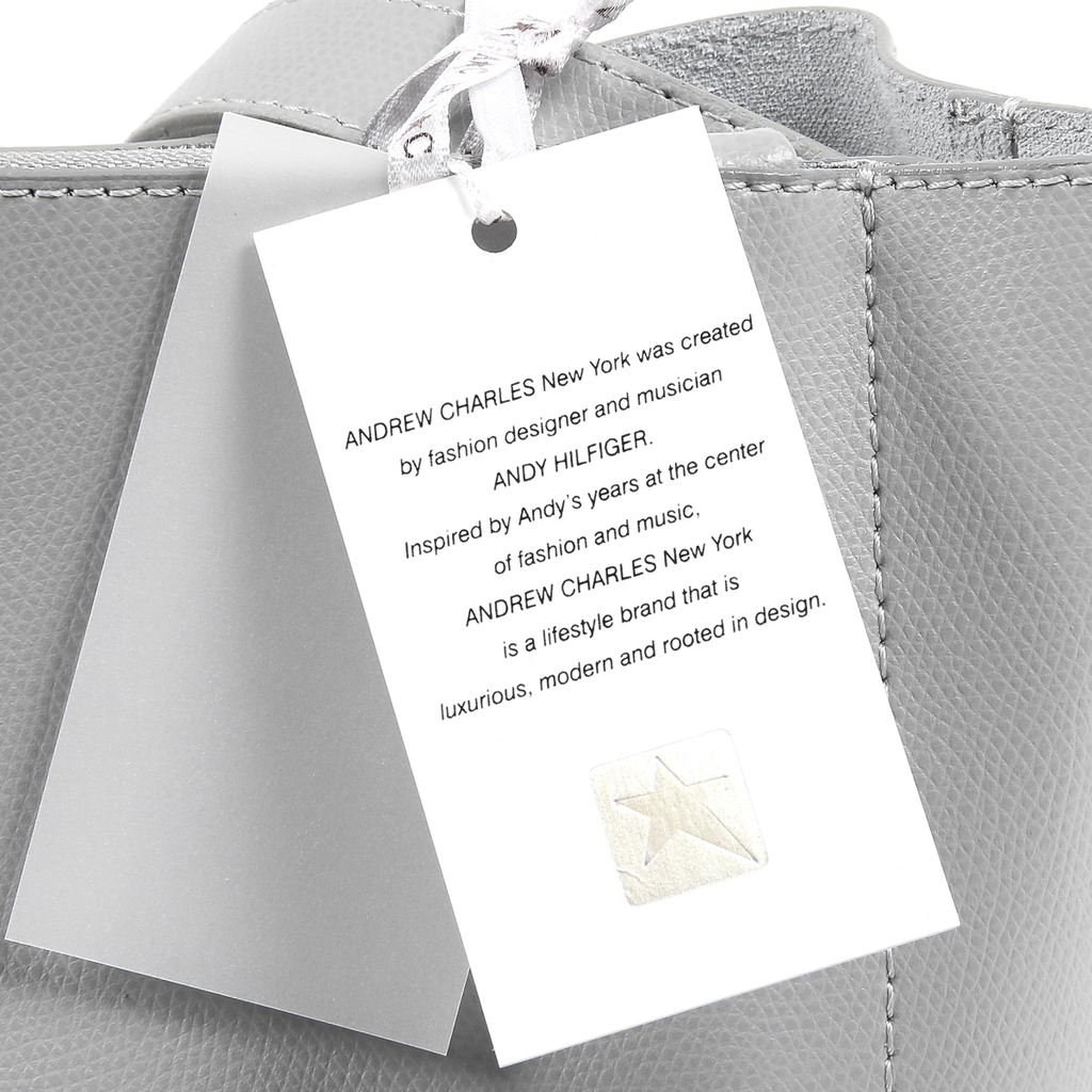 Andrew Charles Womens Handbag Grey KYLA