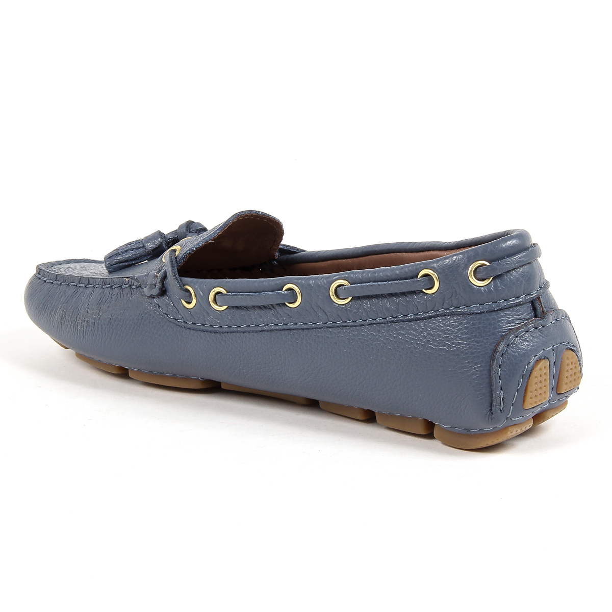 Mocasín Andrew Charles para mujer azul GIULY
