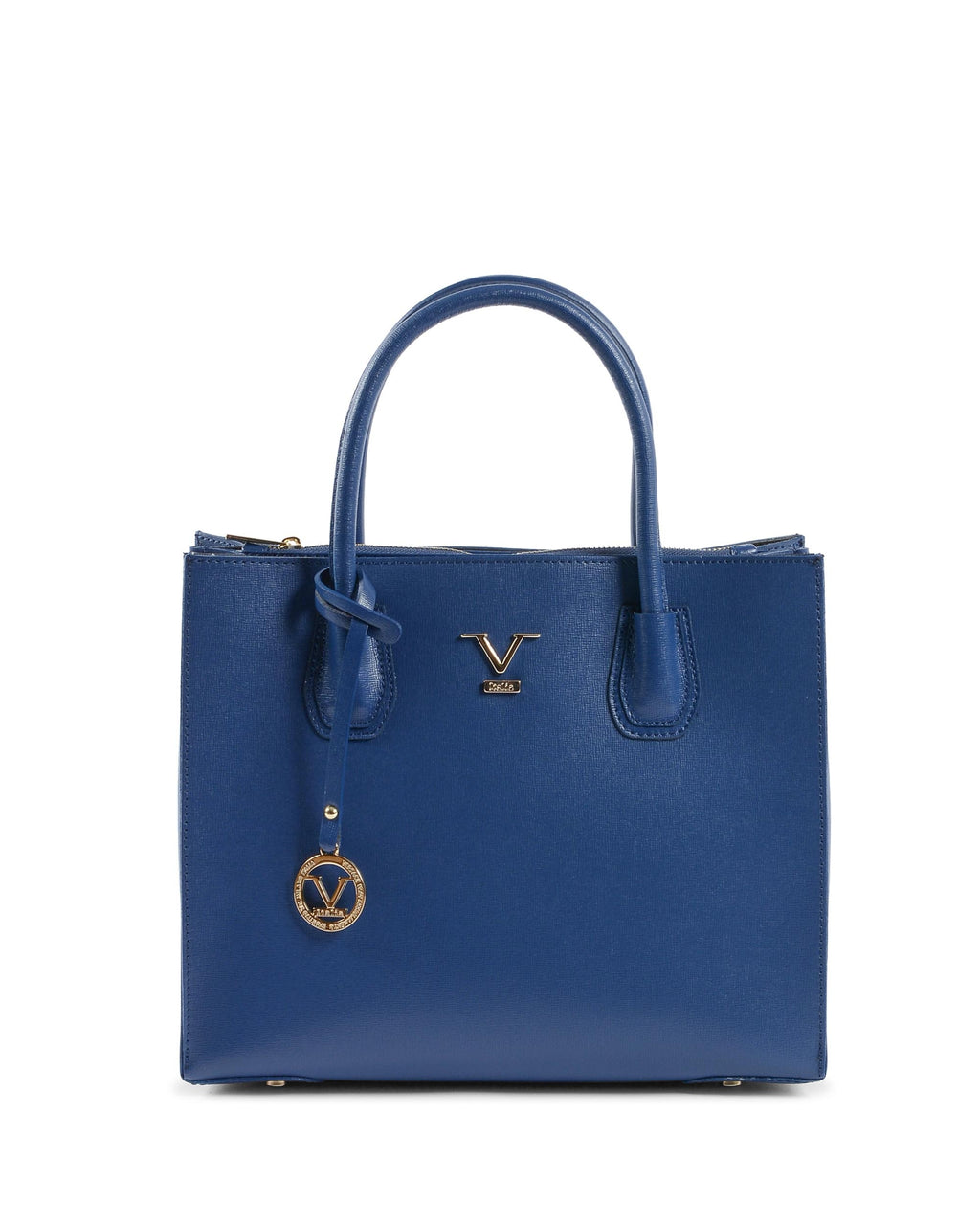 Bolso de mano para mujer V Italia Azul BE10275 52 VAQUEROS AZUL SAFFIANO
