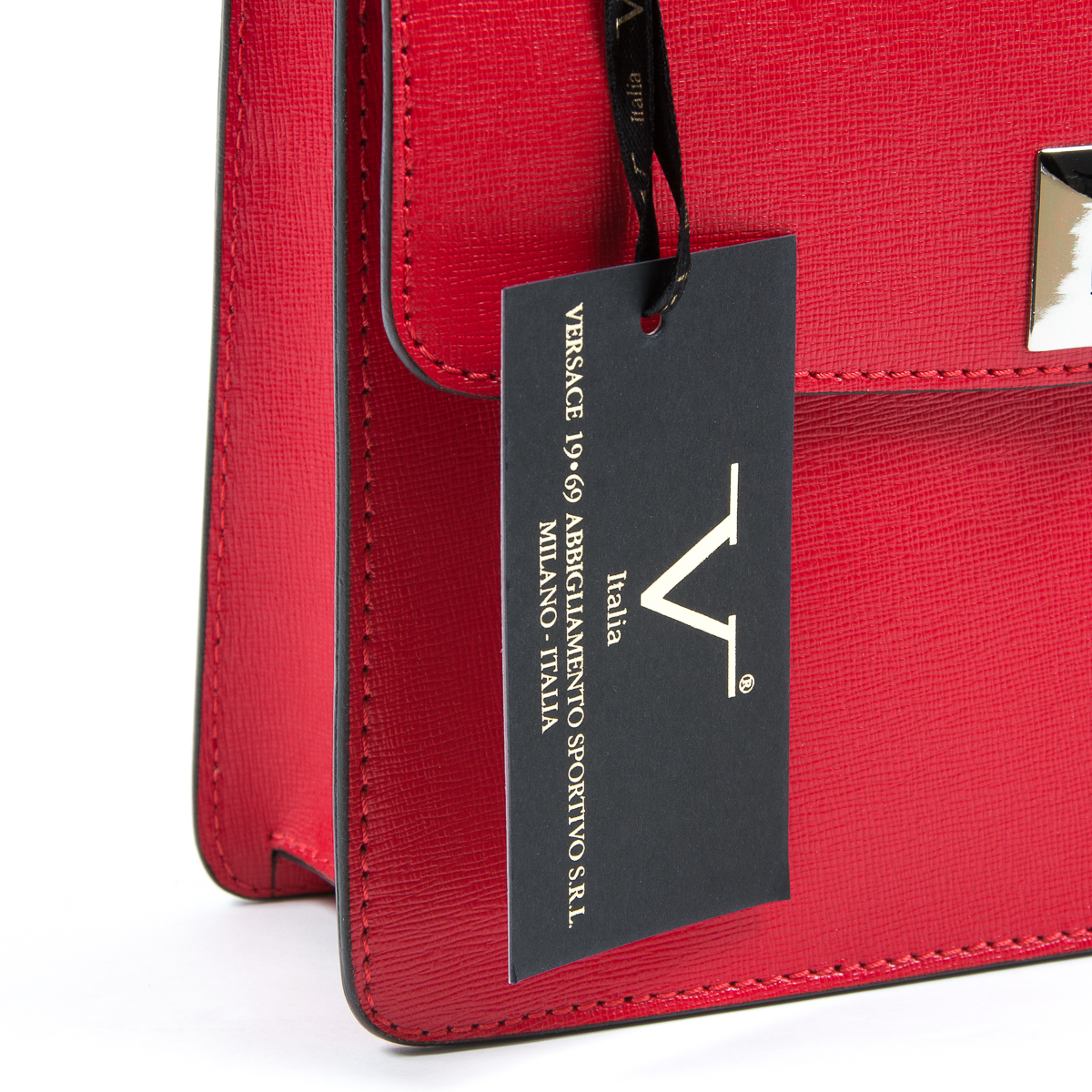 V 1969 Italia Womens Handbag Red MORA