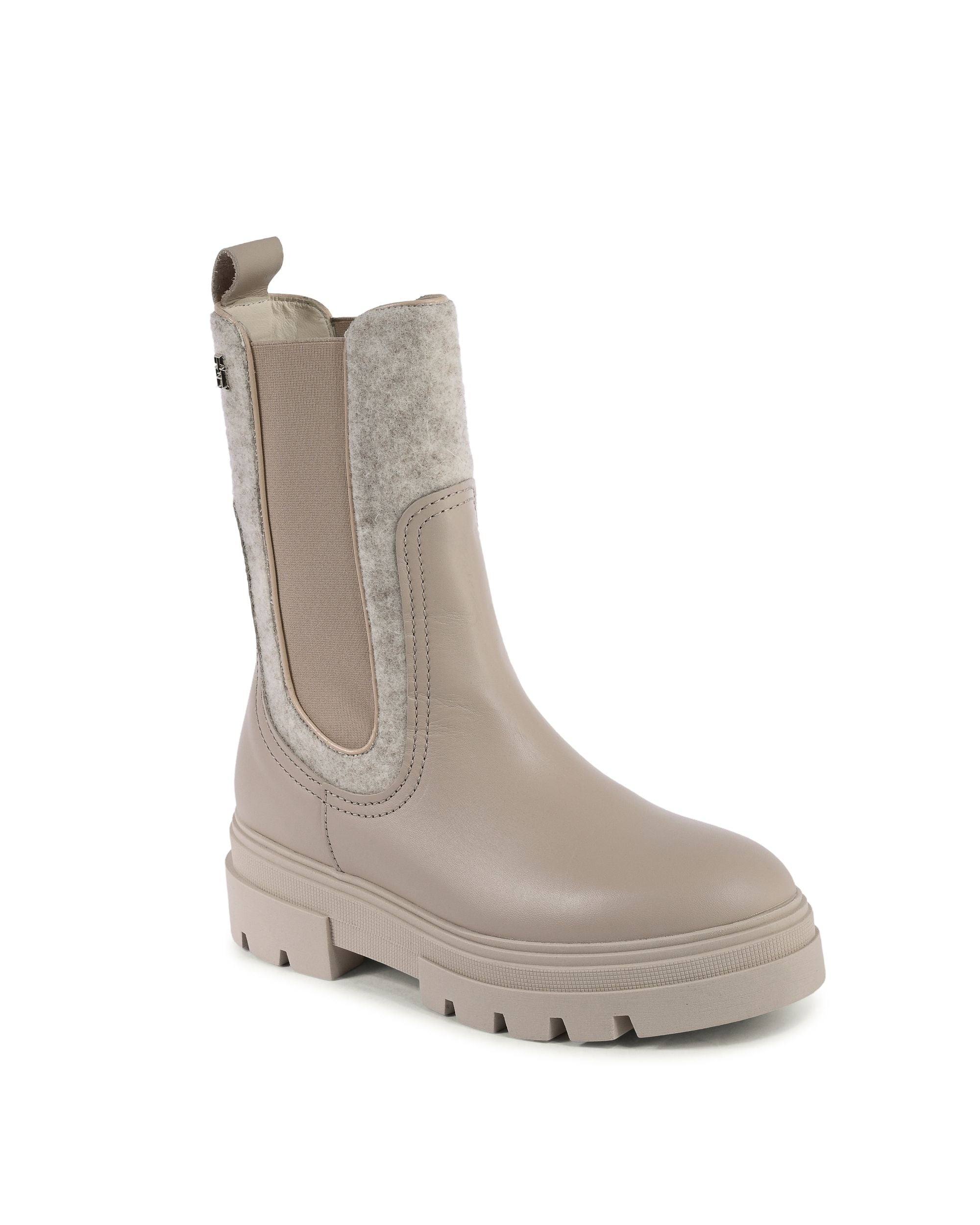 Botas Tommy Hilfiger para mujer BEIGE FW0FW07497ABO