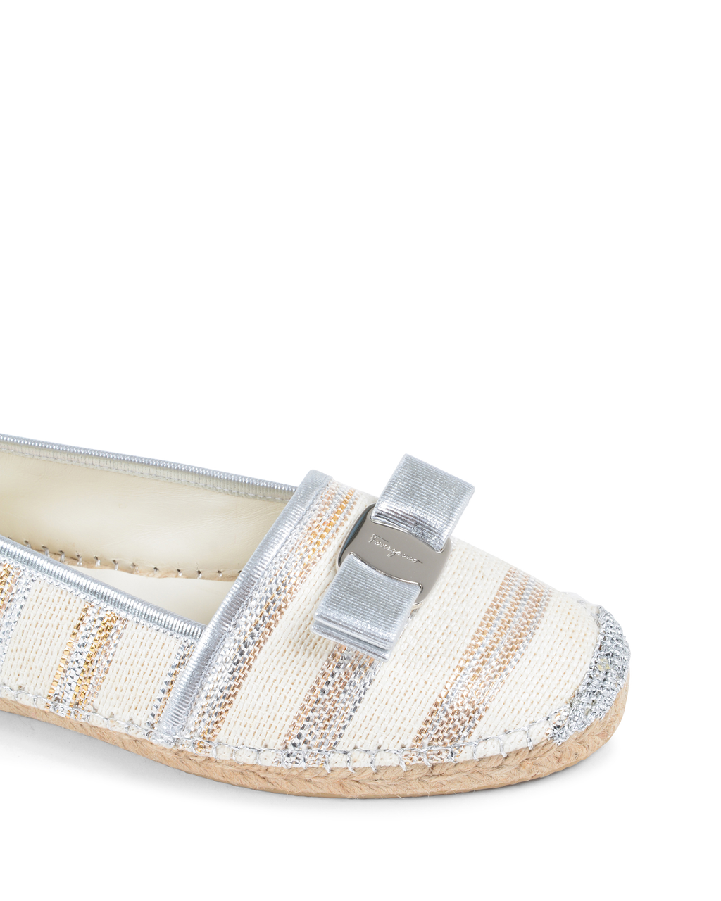 Alpargata Salvatore Ferragamo Mujer Crema ELODIE