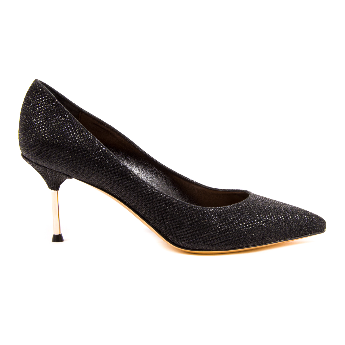 V 1969 Italia Zapatos de salón para mujer negros CRICKET