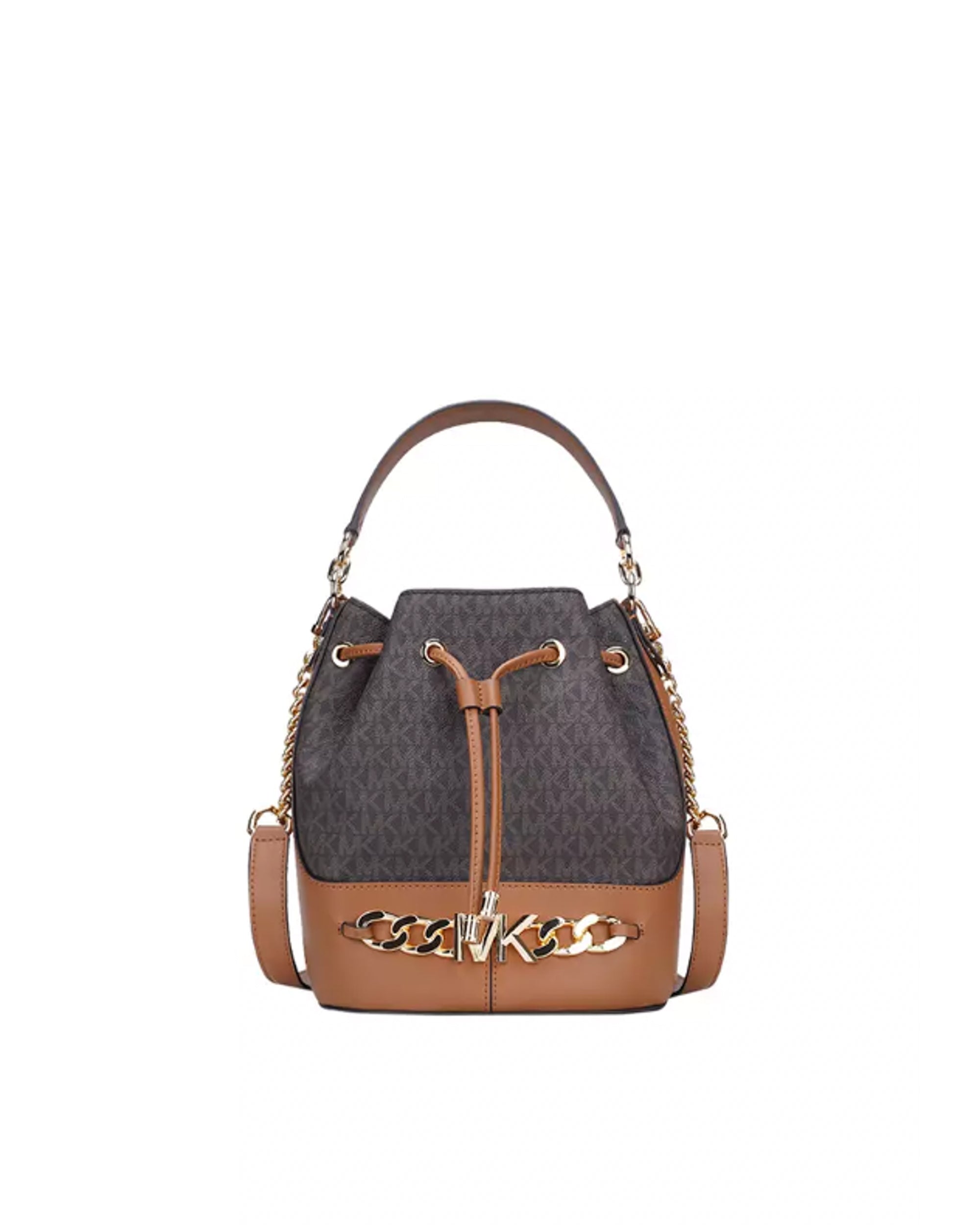 Michael Kors - Bolso bandolera para mujer, talla M, 30S2GDVS2B, marrón/cornio