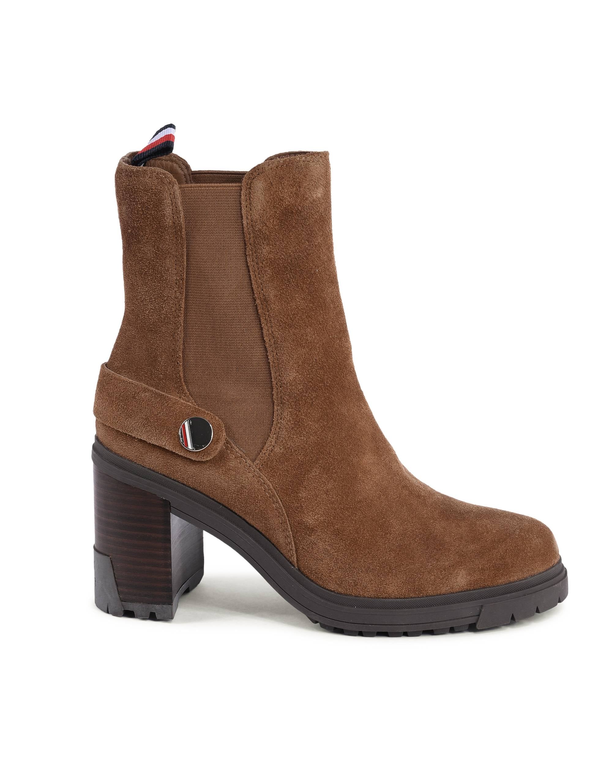 Botas Tommy Hilfiger para mujer MARRÓN FW0FW06739GTU