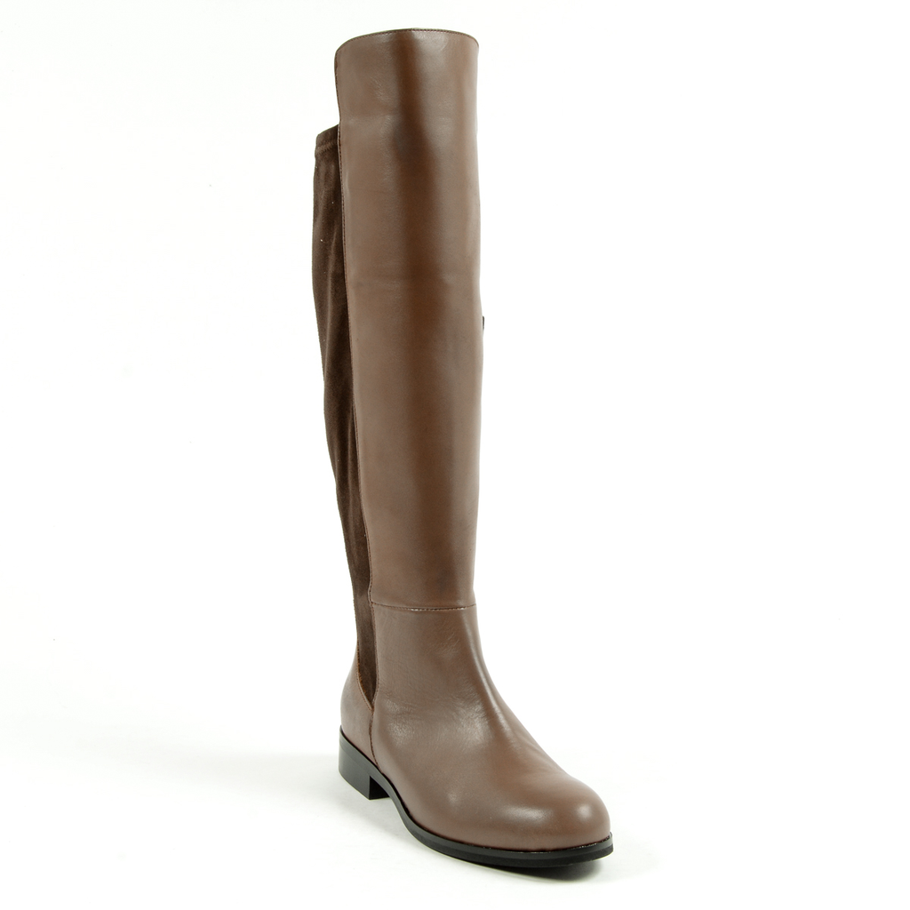 V 1969 Italia Womens High Boot Brown GRAPE