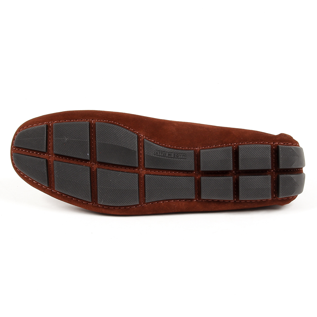 Mocasín Andrew Charles para hombre Burdeos TRON