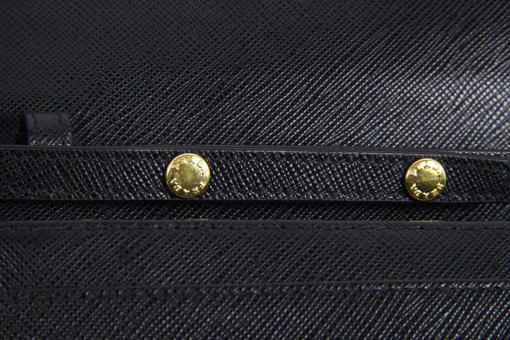 Bolso de mano Prada 1MT437 Nero Saffiano Metal