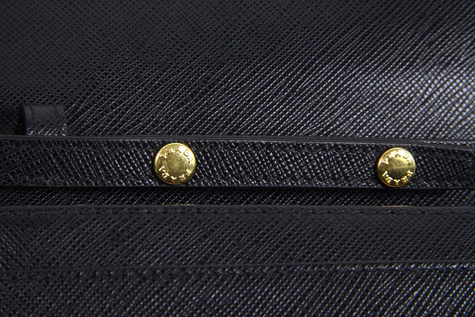 Bolso de mano Prada 1MT437 Nero Saffiano Metal