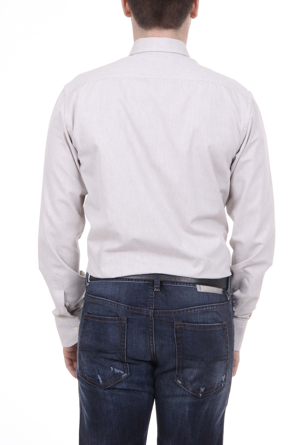 Camisa V 1969 Italia para hombre beige GIANLUCA