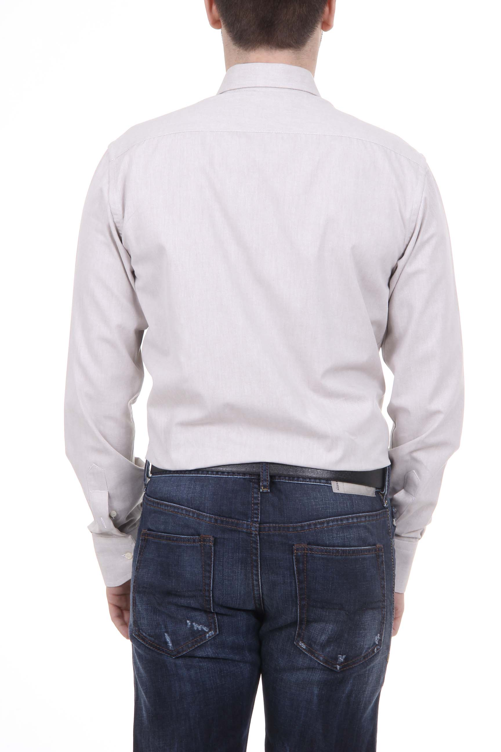 Camisa V 1969 Italia para hombre beige GIANLUCA