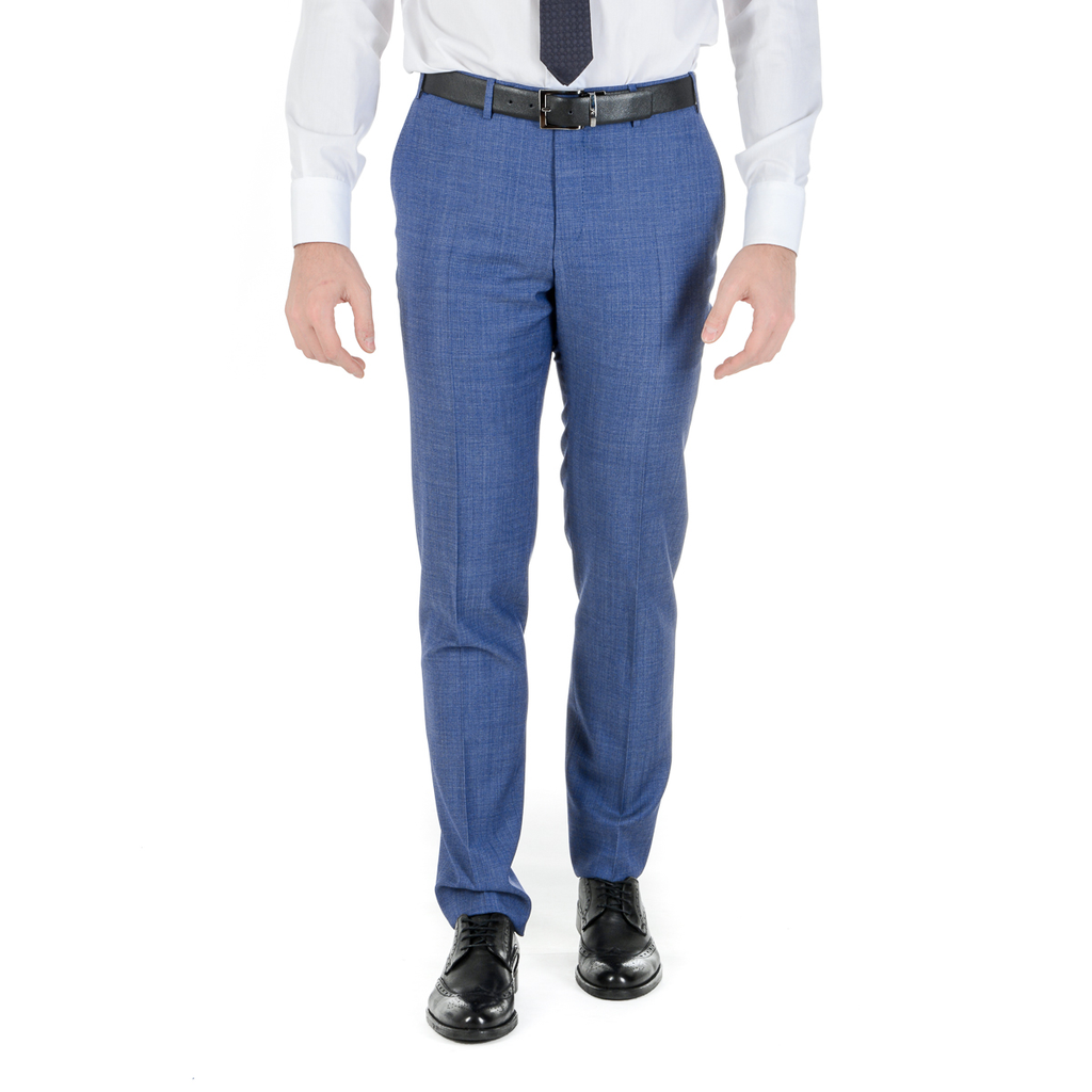 Canali Mens Suit Long Sleeves Blue