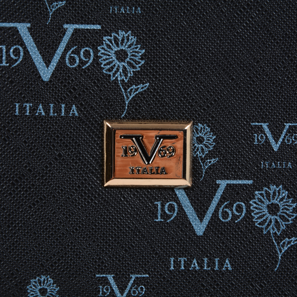 V 1969 Italia Womens Handbag Black HAITI