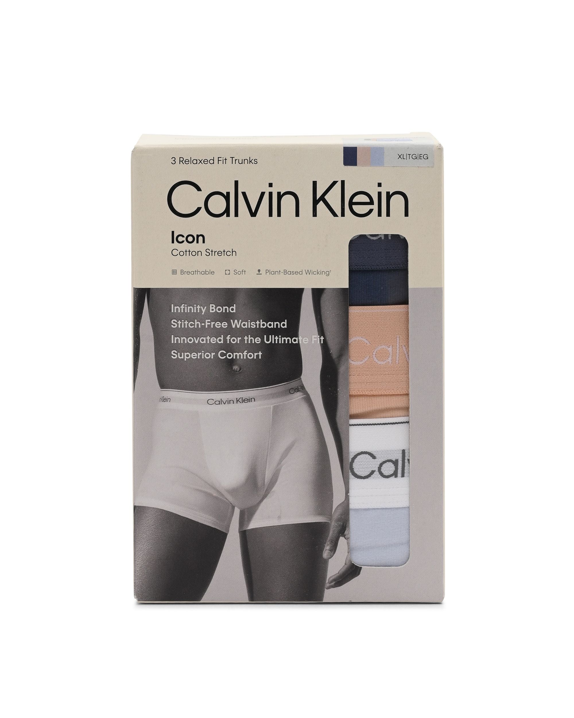 Calvin Klein Mens Trunk LV00NB4286YW3
