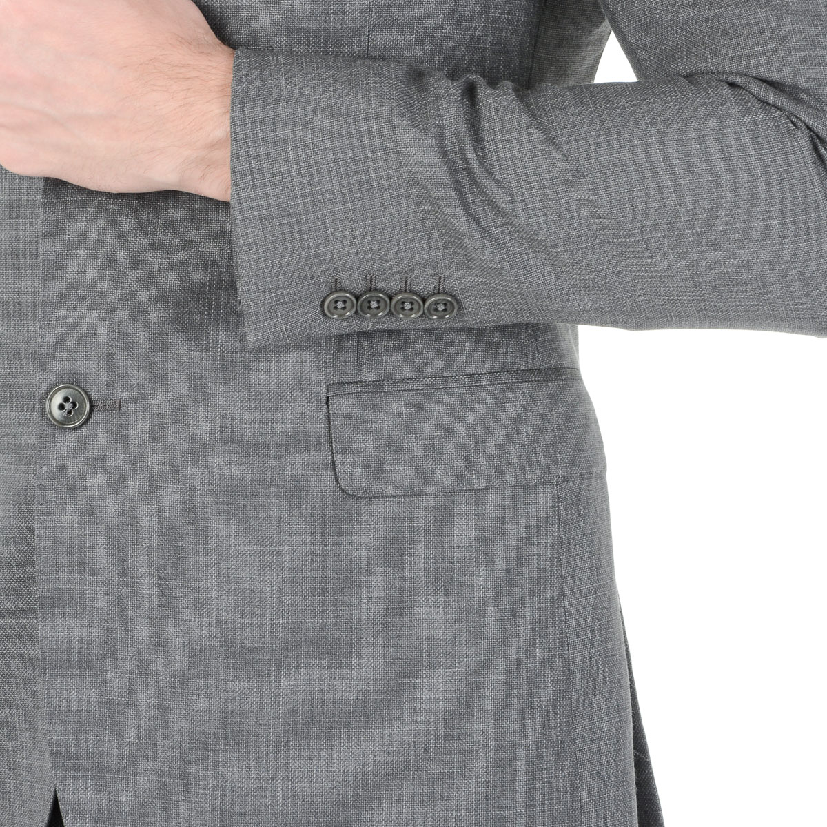 Armani Collezioni Mens Suit Grey
