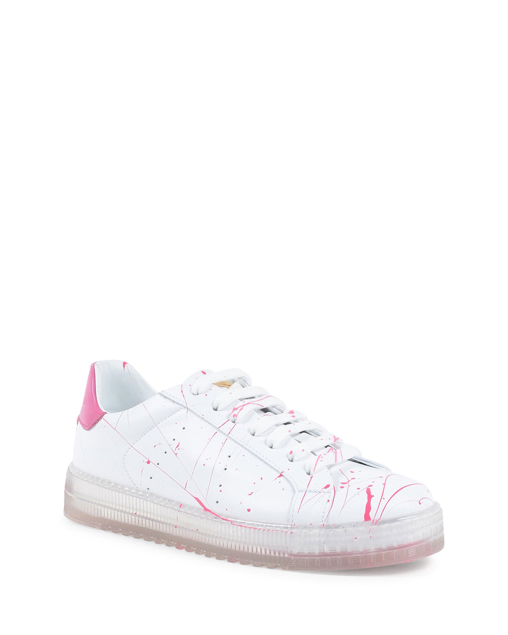 Zapatillas Splatter - Blanco Fucsia
