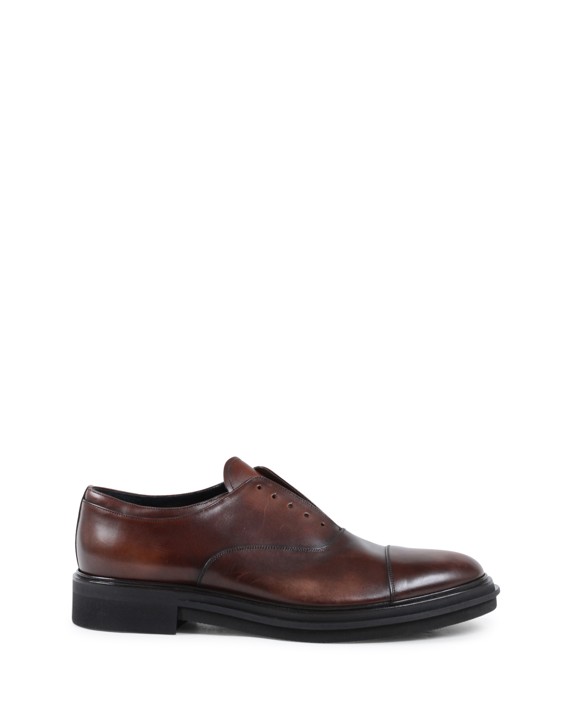 Premiata Mens Classic Shoe Brown 31105 DECO BRUCIATO