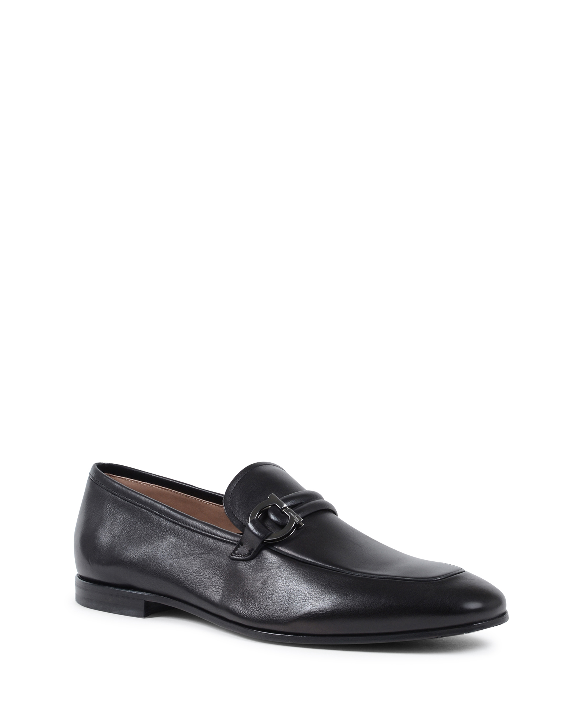 Mocasines negros para hombre Salvatore Ferragamo BONN
