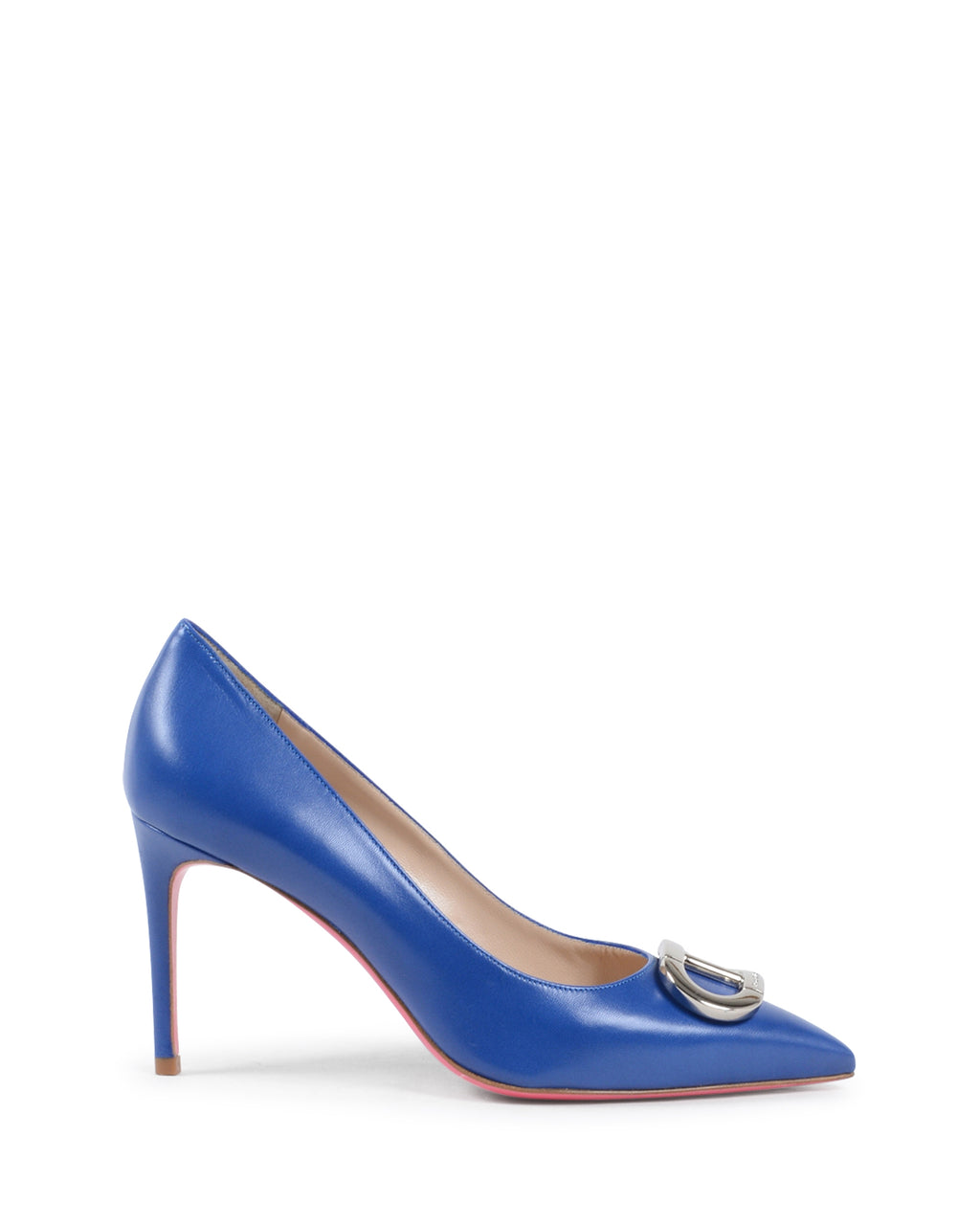 Zapatos de salón con logotipo para fiesta de oficina - Azul real