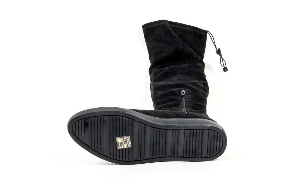 V 1969 Italia Womens High Boot Black GLASS