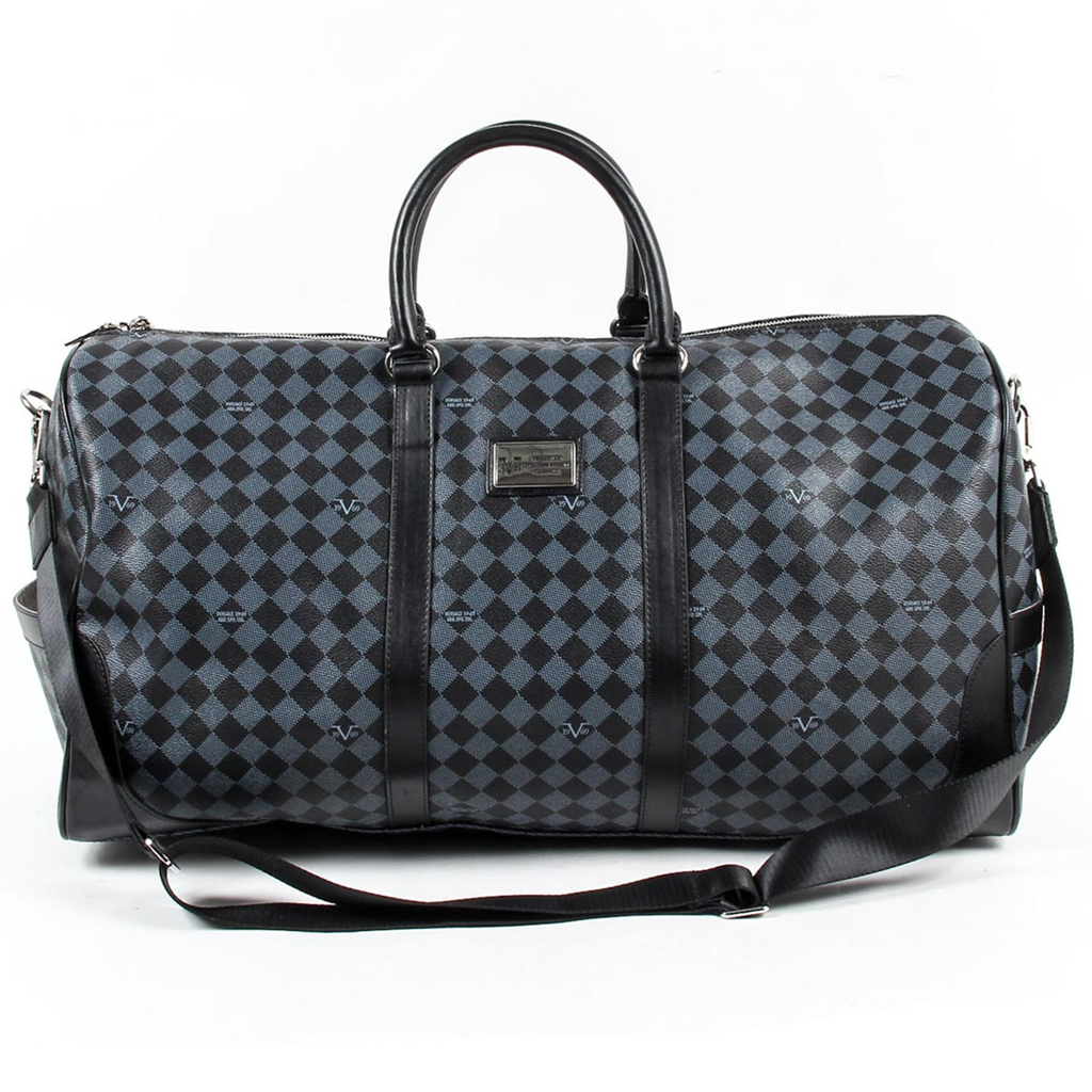 Bolso deportivo para hombre V 1969 Italia V1969018 GRIS NEGRO