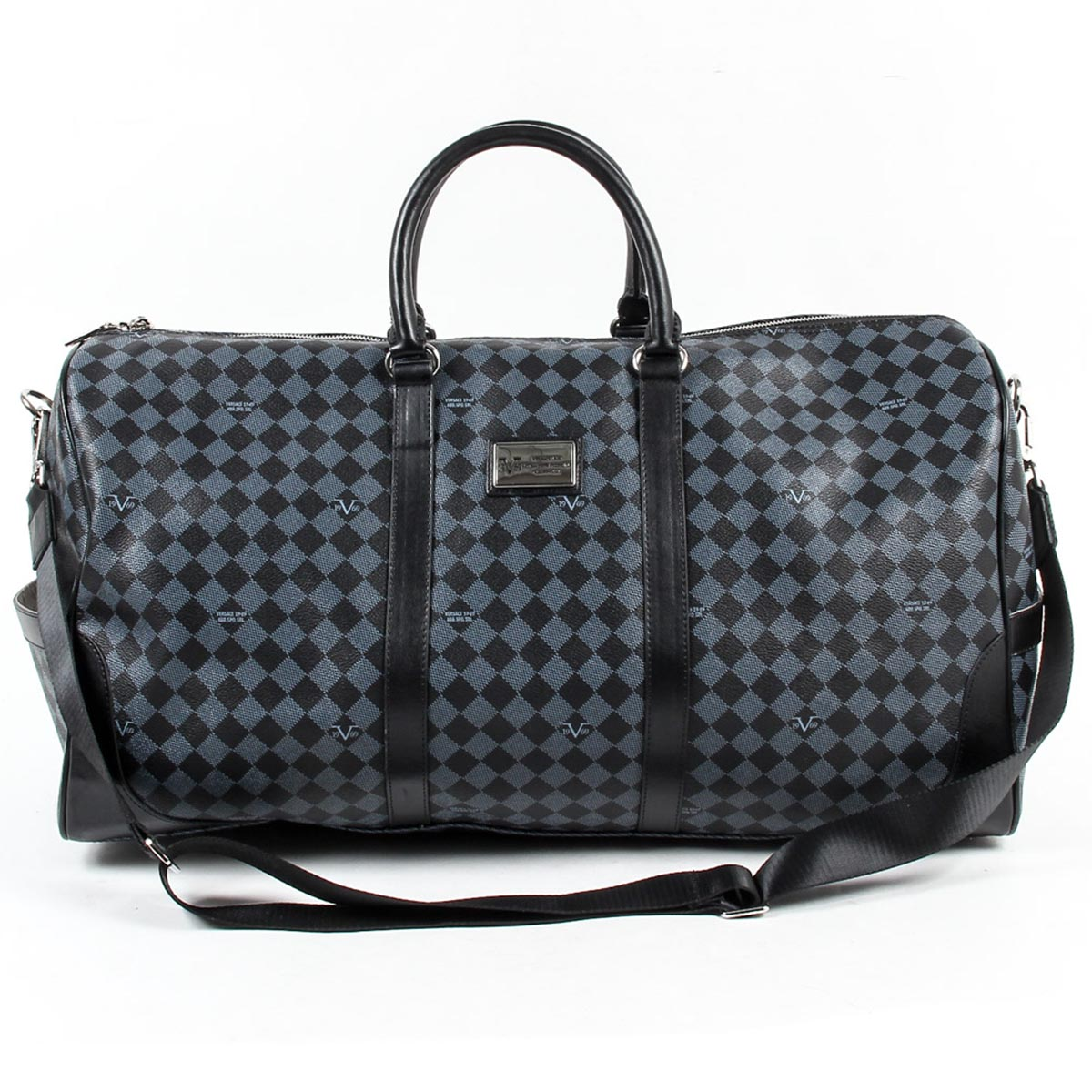 Bolso deportivo para hombre V 1969 Italia V1969018 GRIS NEGRO