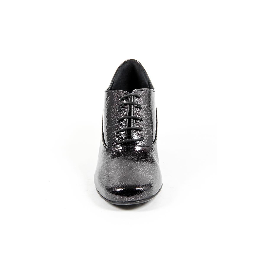V 1969 Italia - Zapato Oxford de tacón para mujer B2461 CRASH NERO