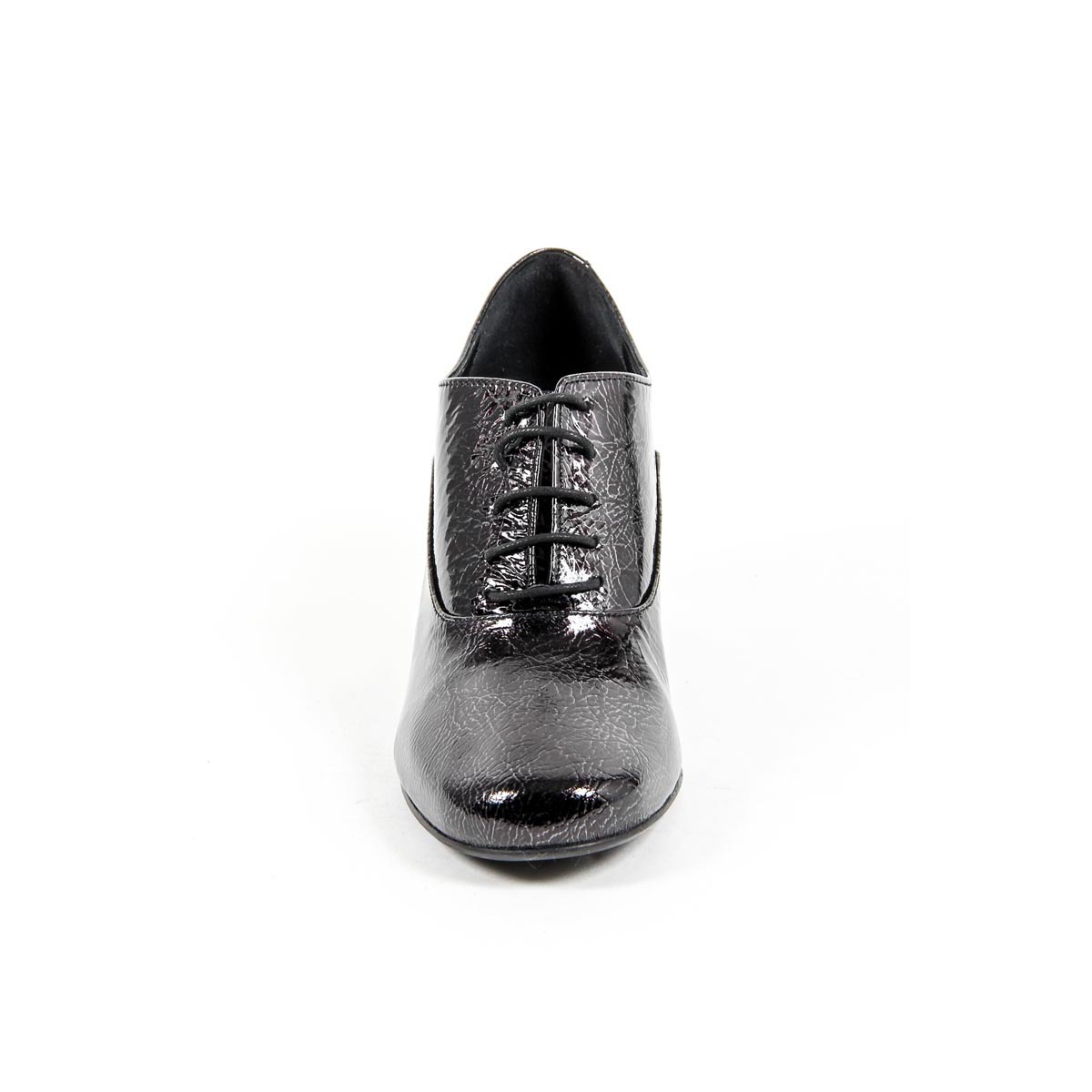 V 1969 Italia - Zapato Oxford de tacón para mujer B2461 CRASH NERO