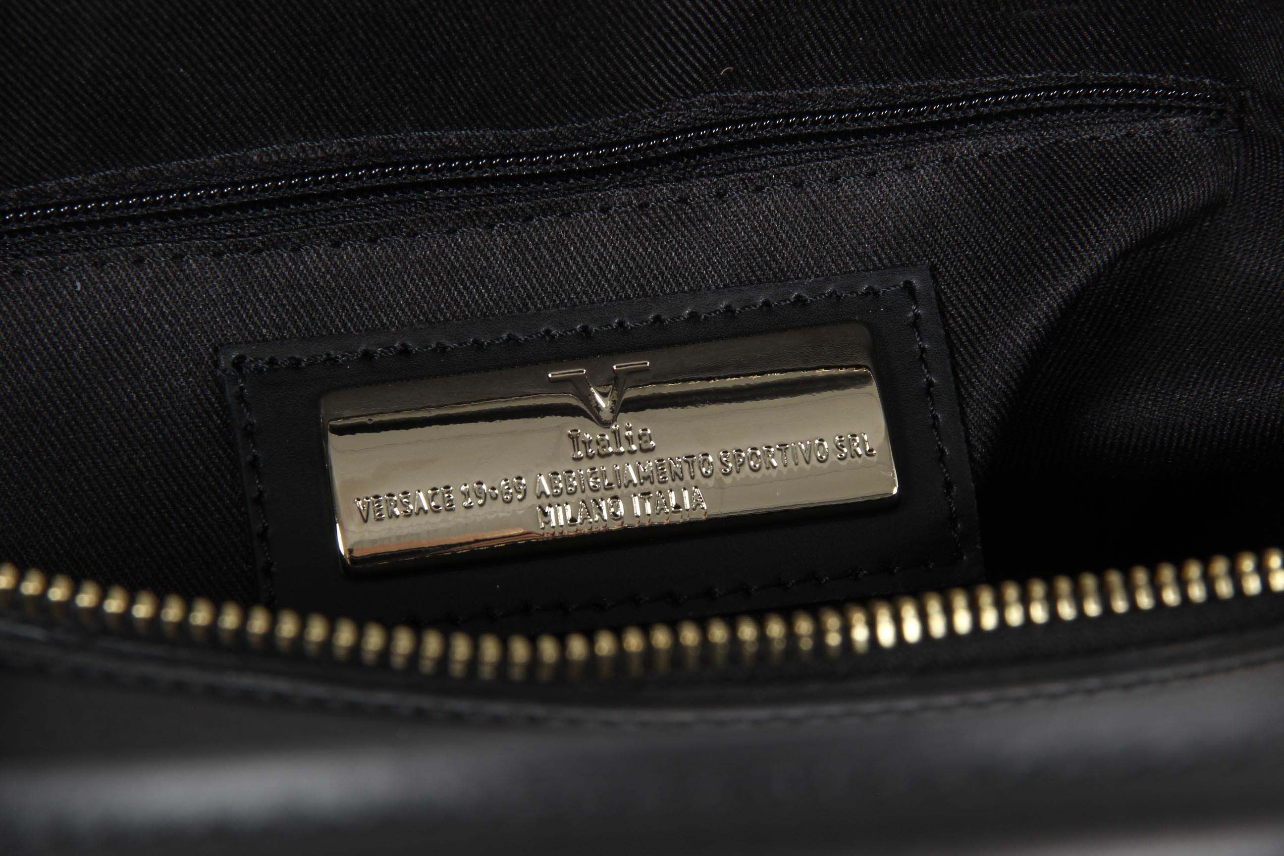 Bolso Mujer V 1969 Italia V020 RUGA NERO