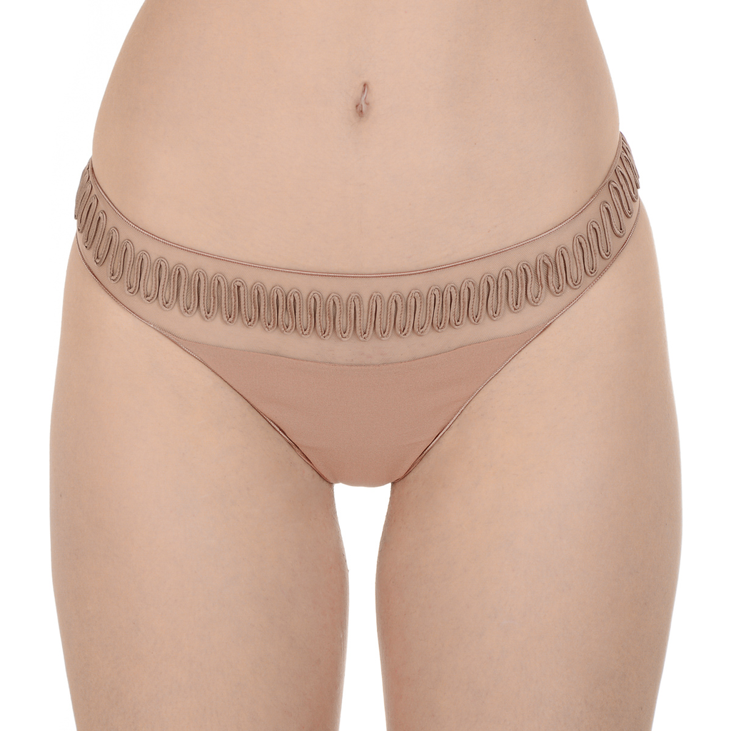 La Perla Top para mujer enagua beige