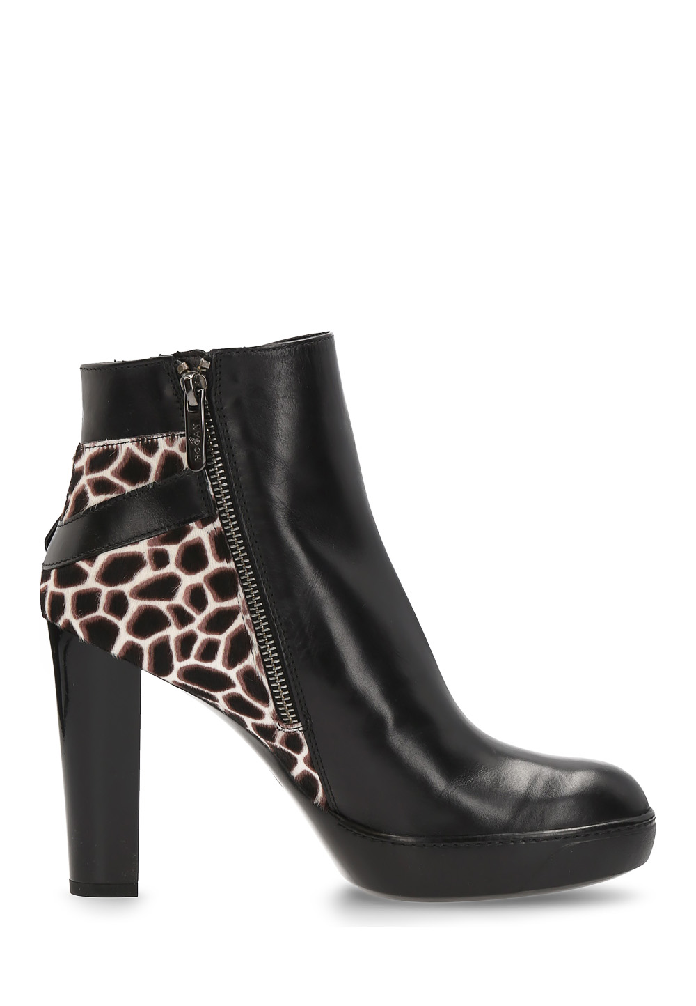 Botín Hogan para mujer, color negro, HXW1880O930777L0002