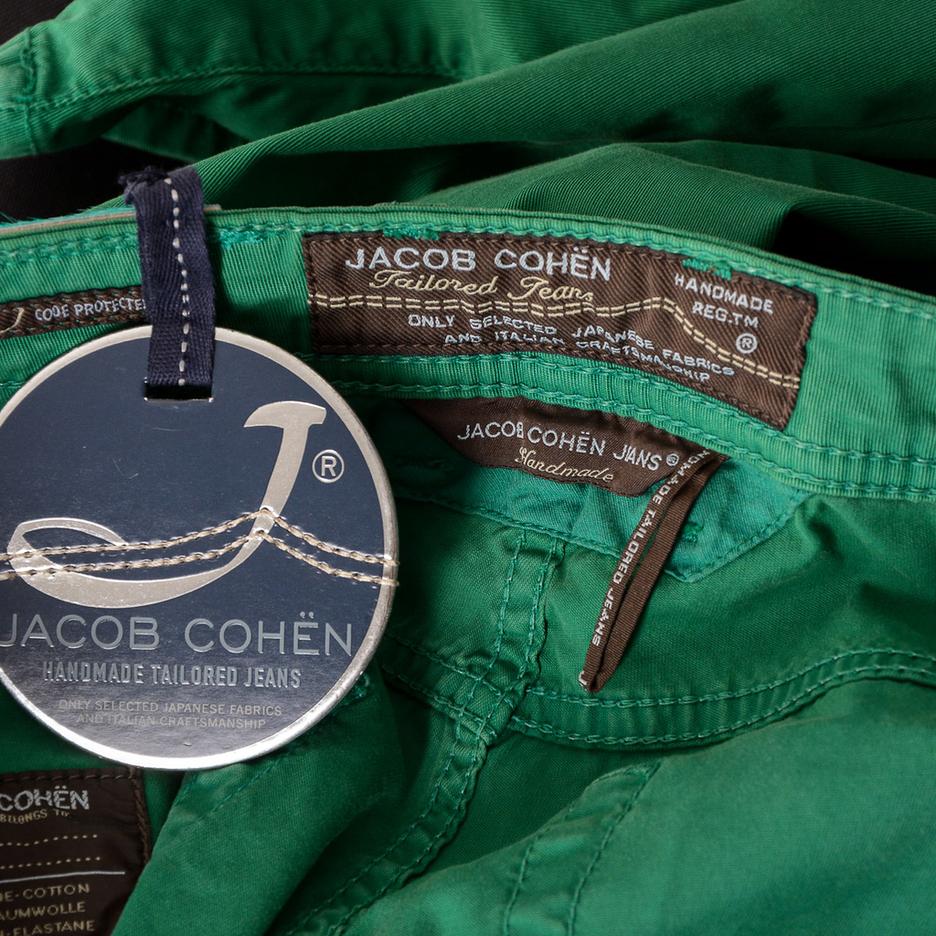 Jacob Cohen Mens Pants J688 Green