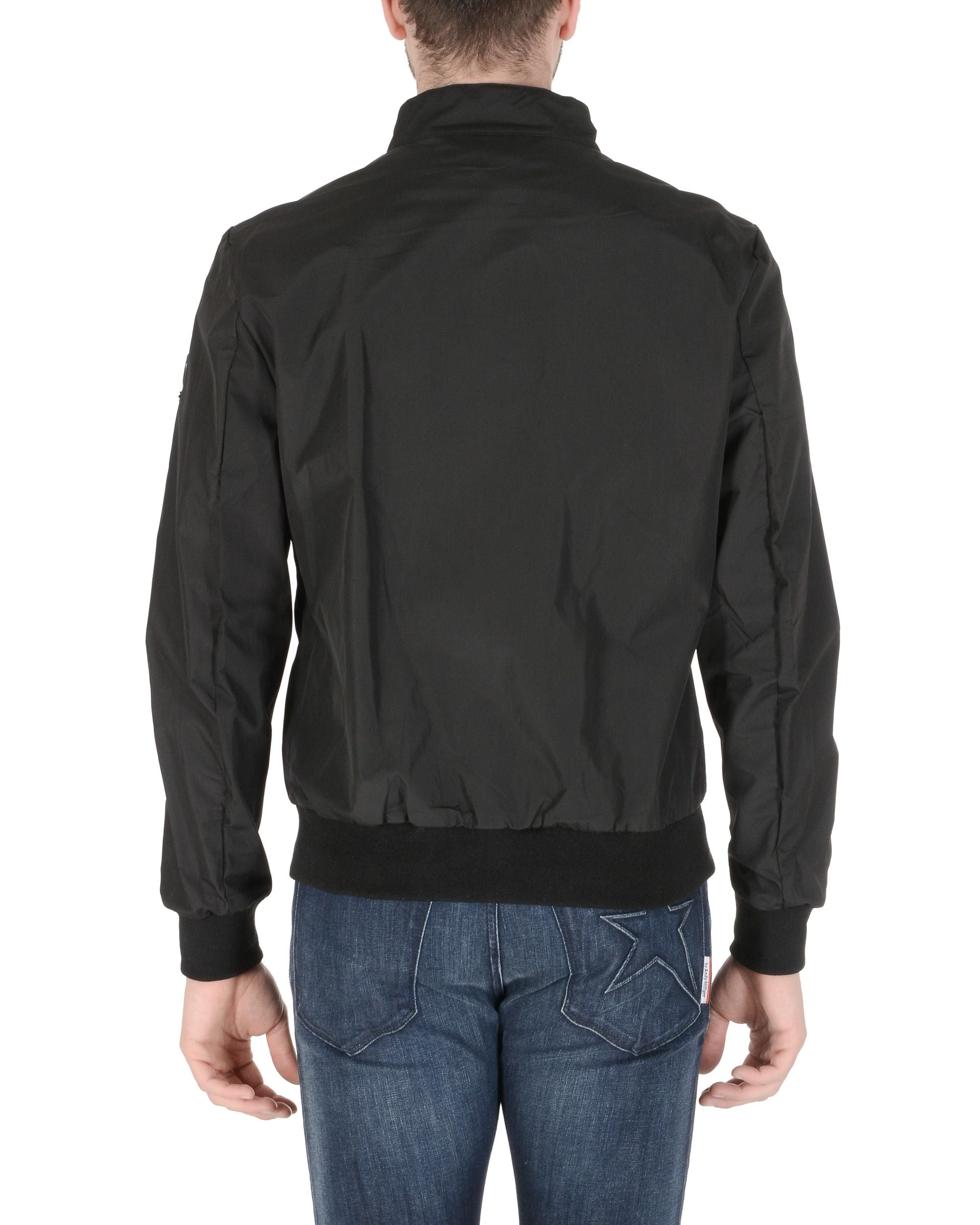19V69 Italia Chaqueta para hombre negra GEORGE BLACK