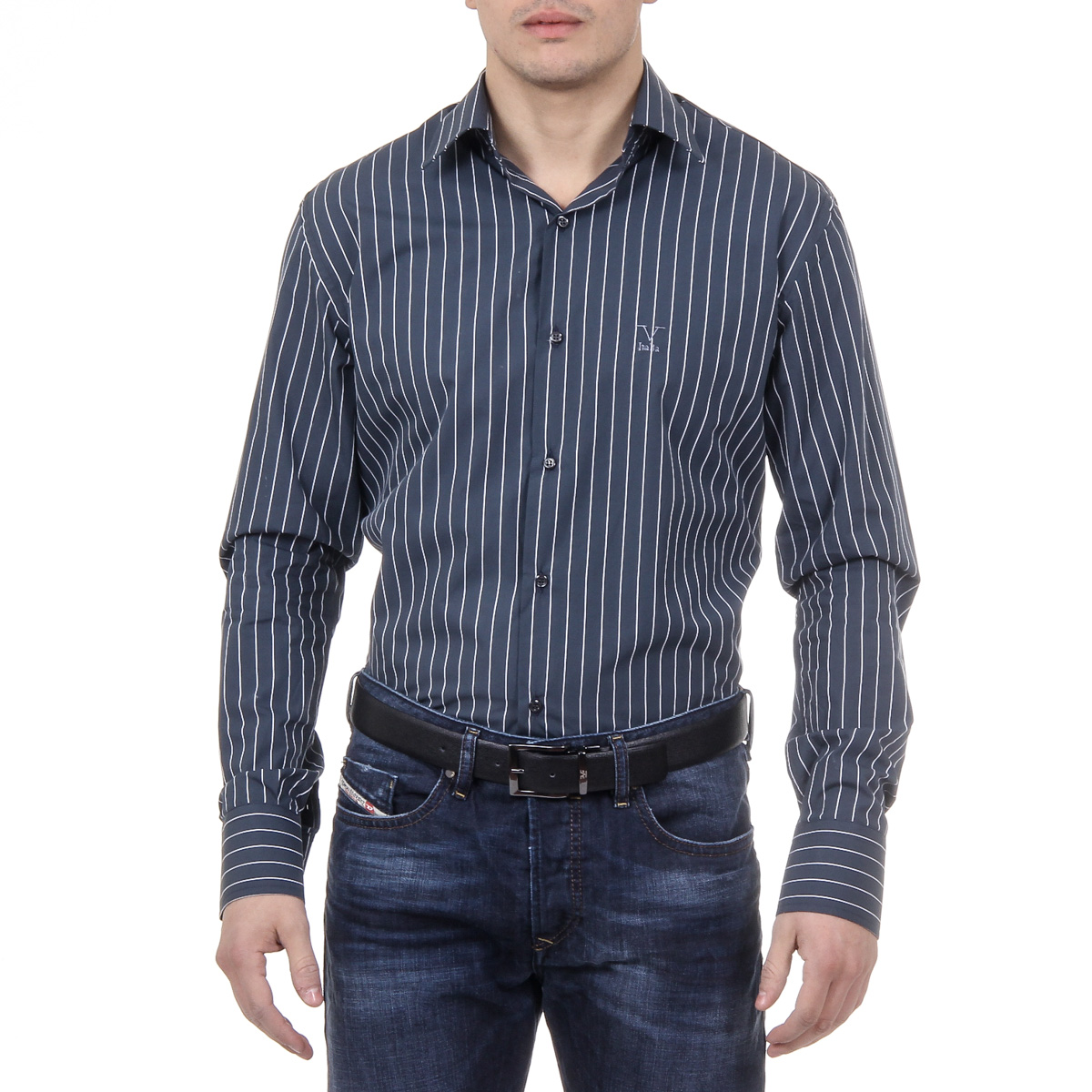 Camisa de cuello clásico para hombre V 1969 Italia 377 ART. 061