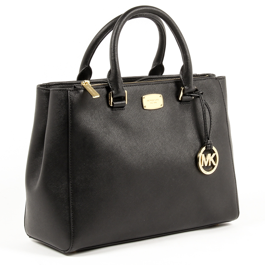 Michael Kors Womens Handbag KELLEN 35S6GS0T2L BLACK