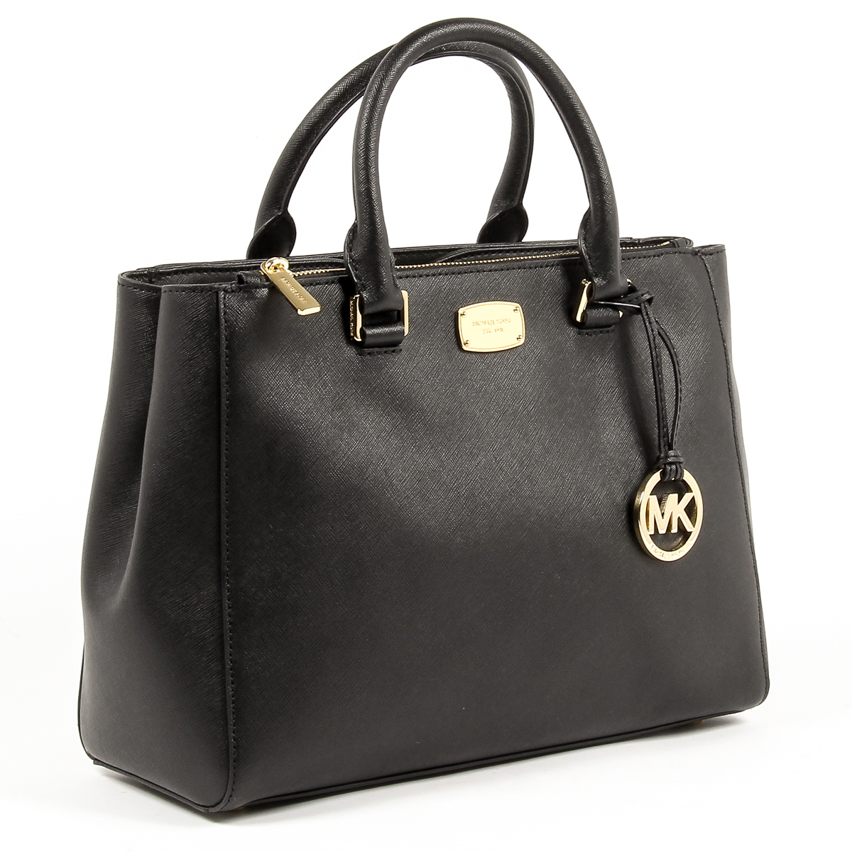 Michael Kors Womens Handbag KELLEN 35S6GS0T2L BLACK