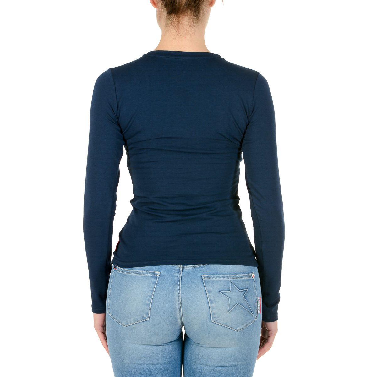 Camiseta de manga larga para mujer Andrew Charles By Andy Hilfiger TS602 031002 PHENIX NAVY 003