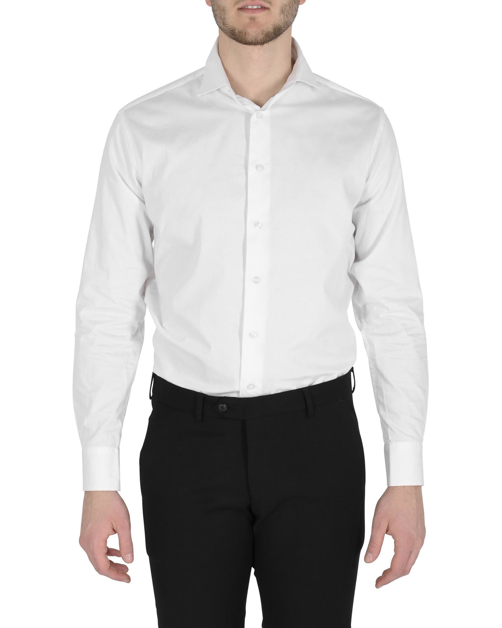 Camisa italiana para hombre 19V69 DAVID WHITE
