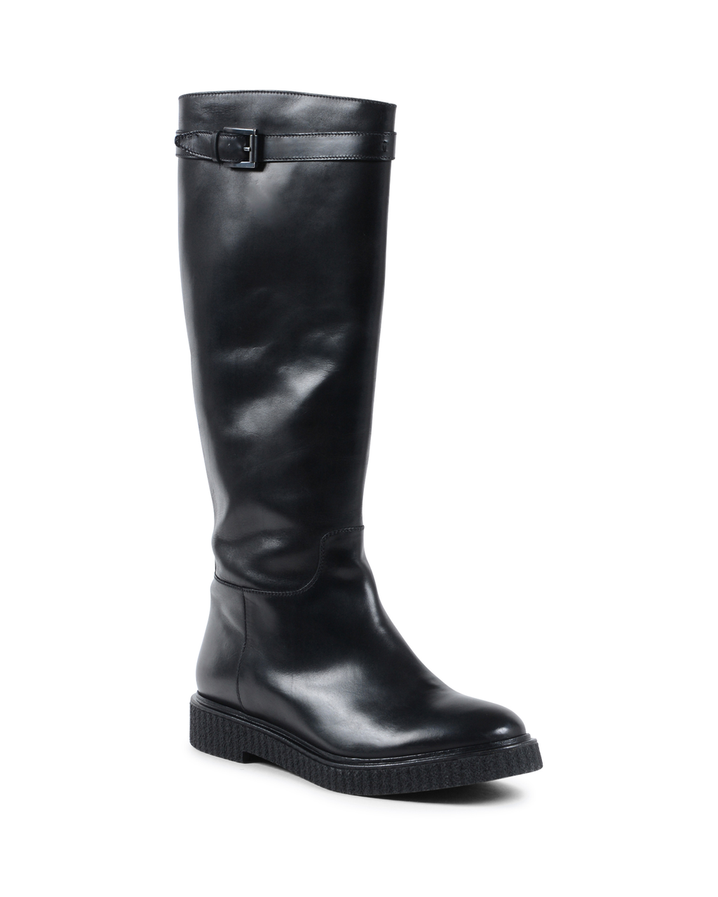 Fratelli Rossetti Womens High Boot Black 75396 VELVETY NERO