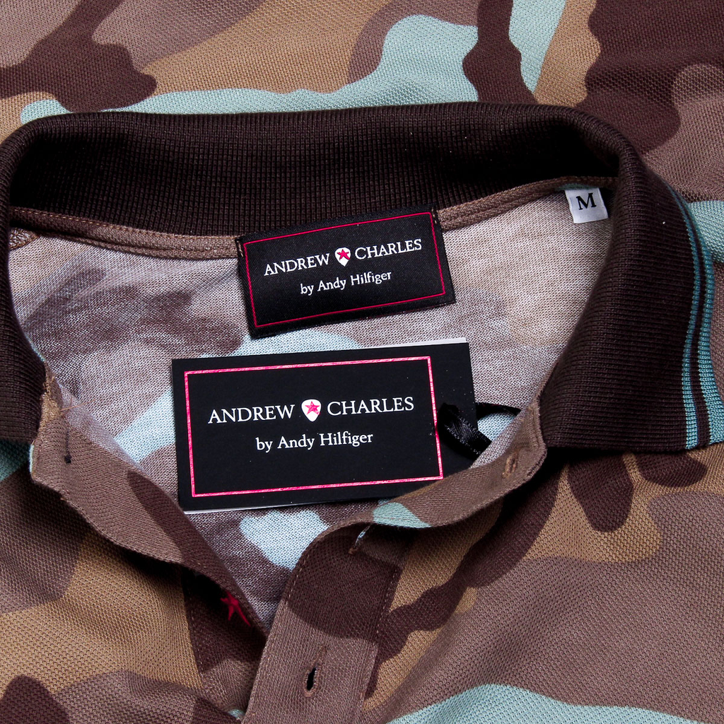 Polo Andrew Charles de manga corta para hombre, multicolor, STEVE