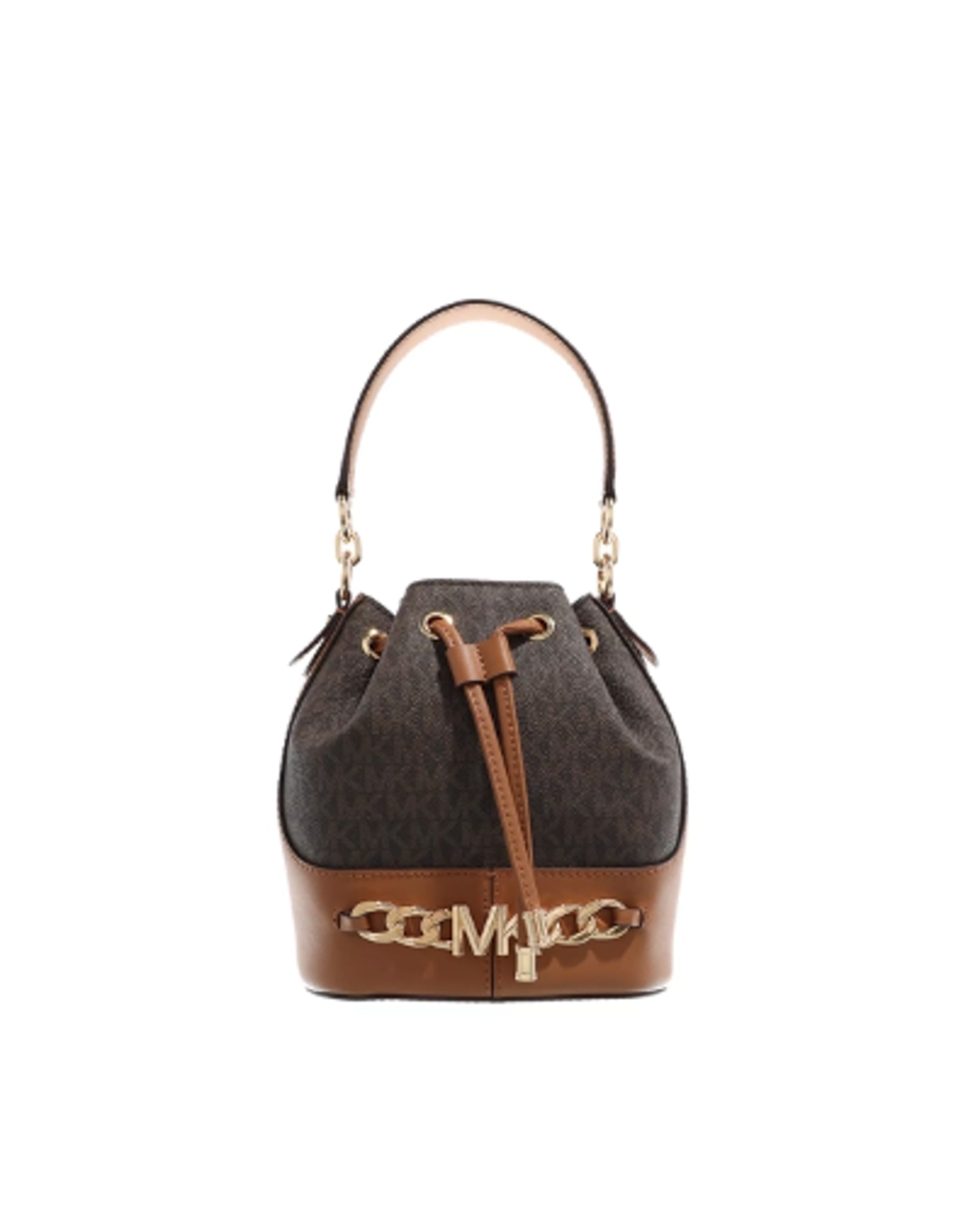 Michael Kors Womens Sm Bckt Xbody 32S2GDVC0B-Brn/Acorn