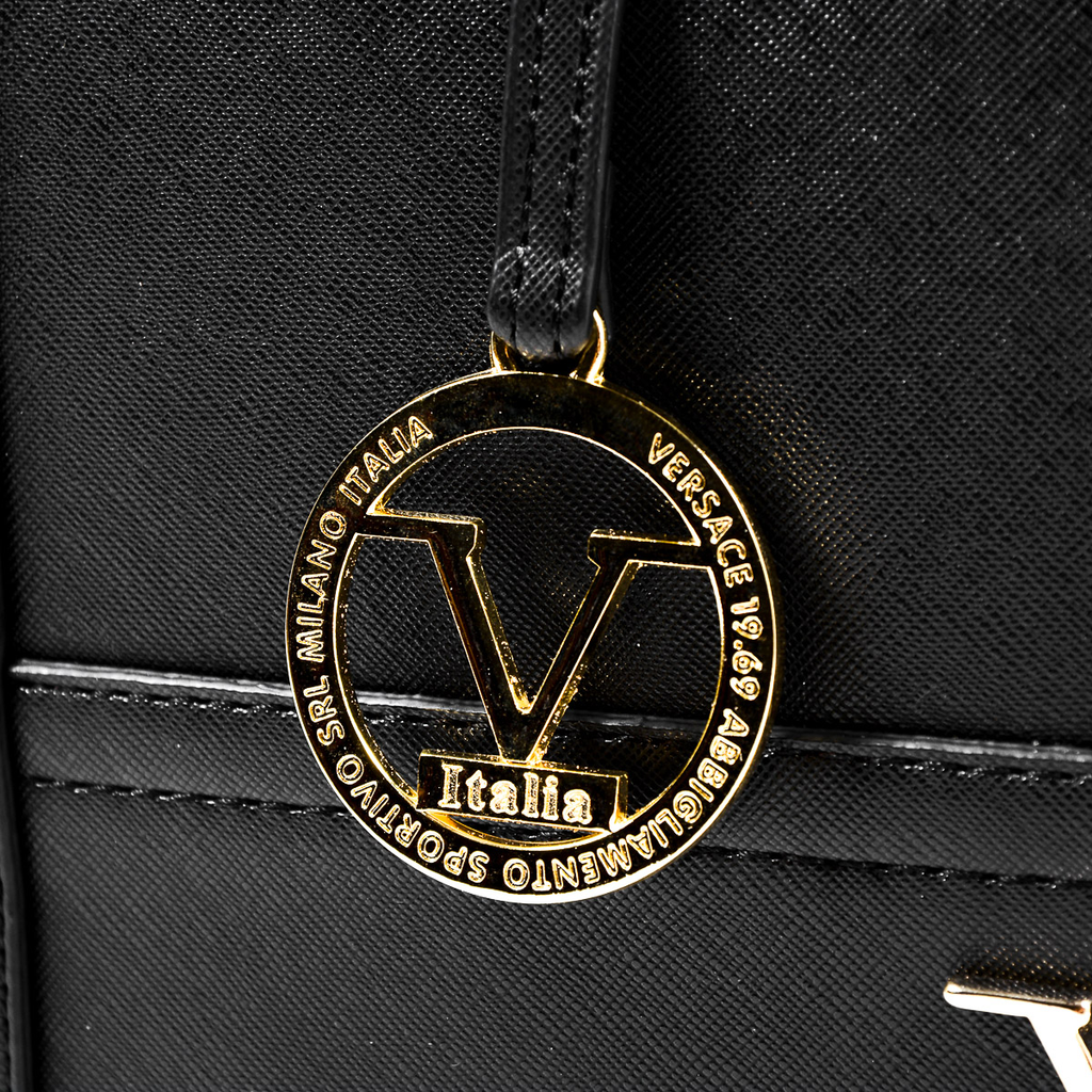 V 1969 Italia Womens Handbag Black GIL