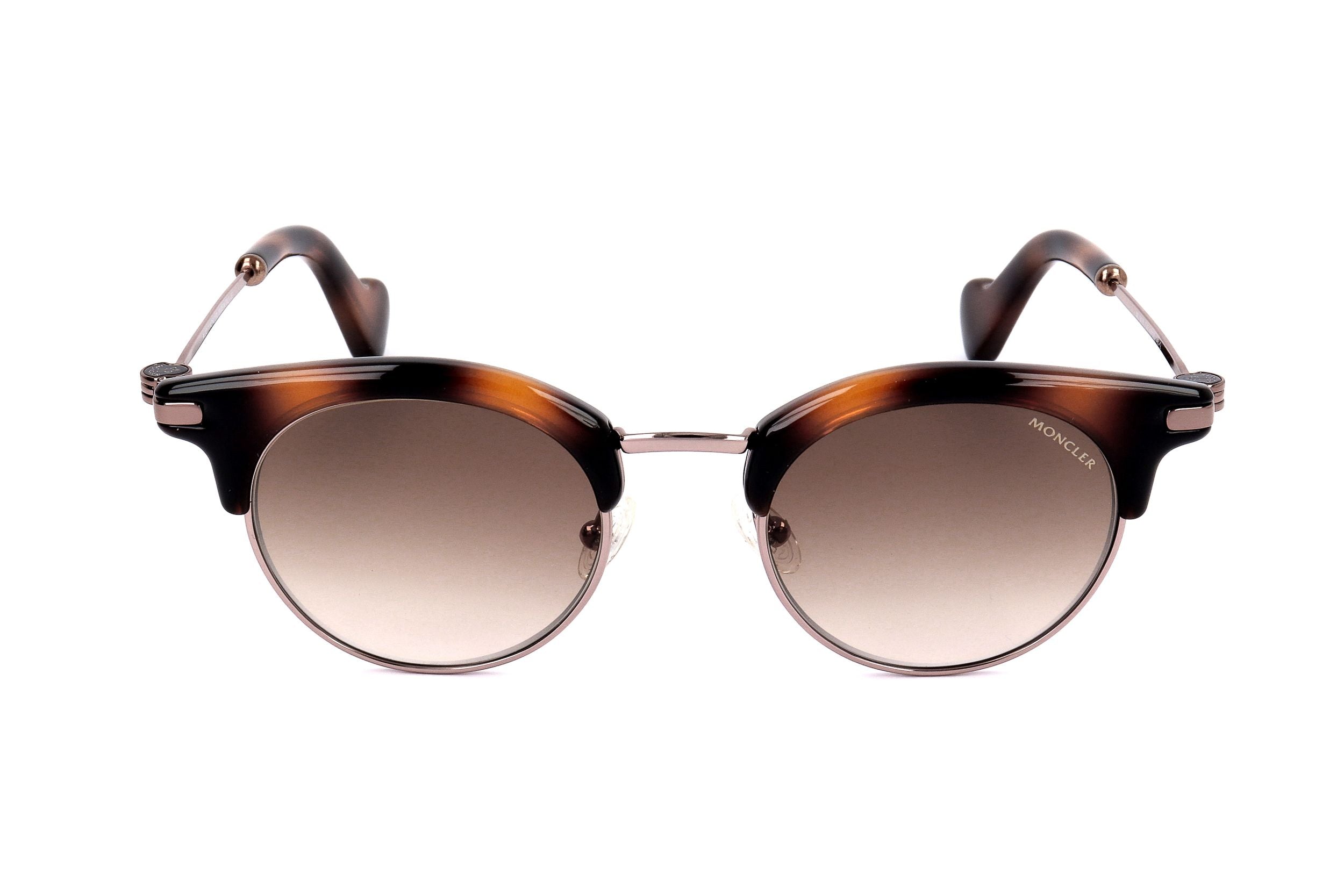 Gafas de sol unisex Moncler ML0035 52F 47 20 145 HABANA OSCURO