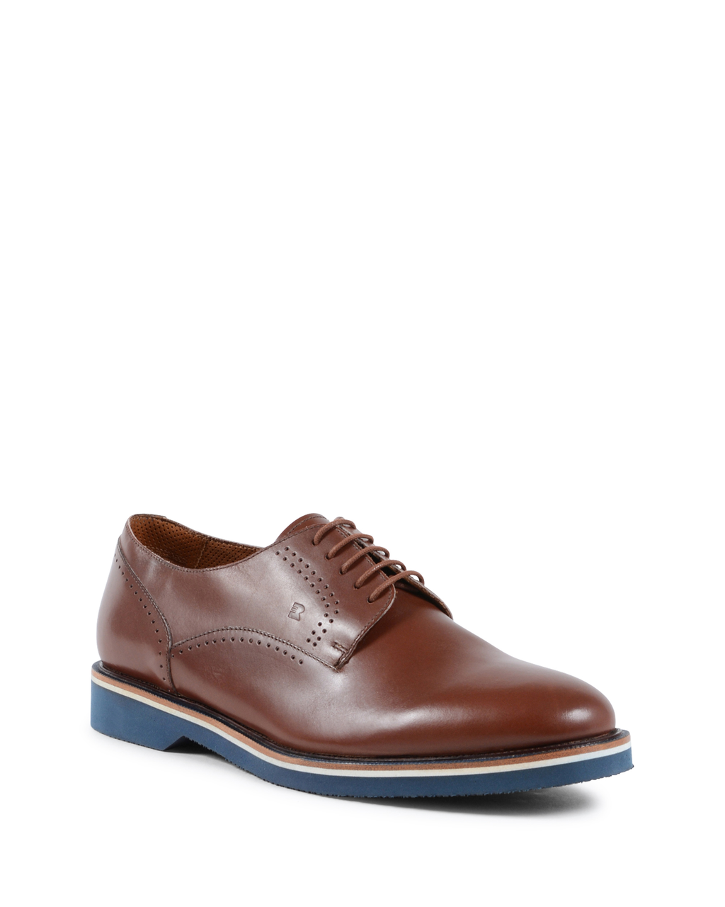 Fratelli Rossetti Mens Lace Up Shoe Brown 45853 GALVESTON MANDORLA