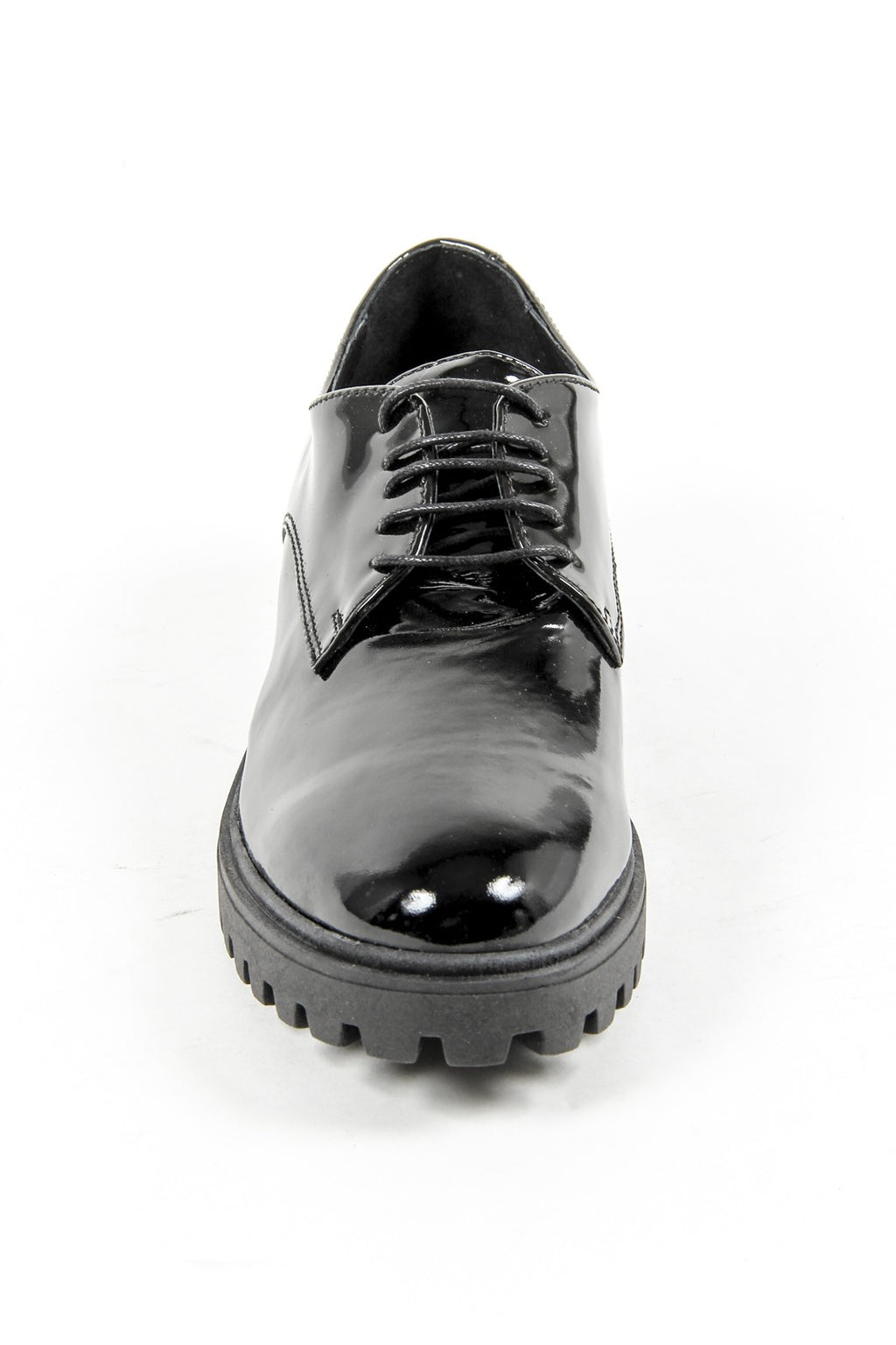 Zapatos con cordones para mujer V 1969 Italia C01 VERNICE NERO