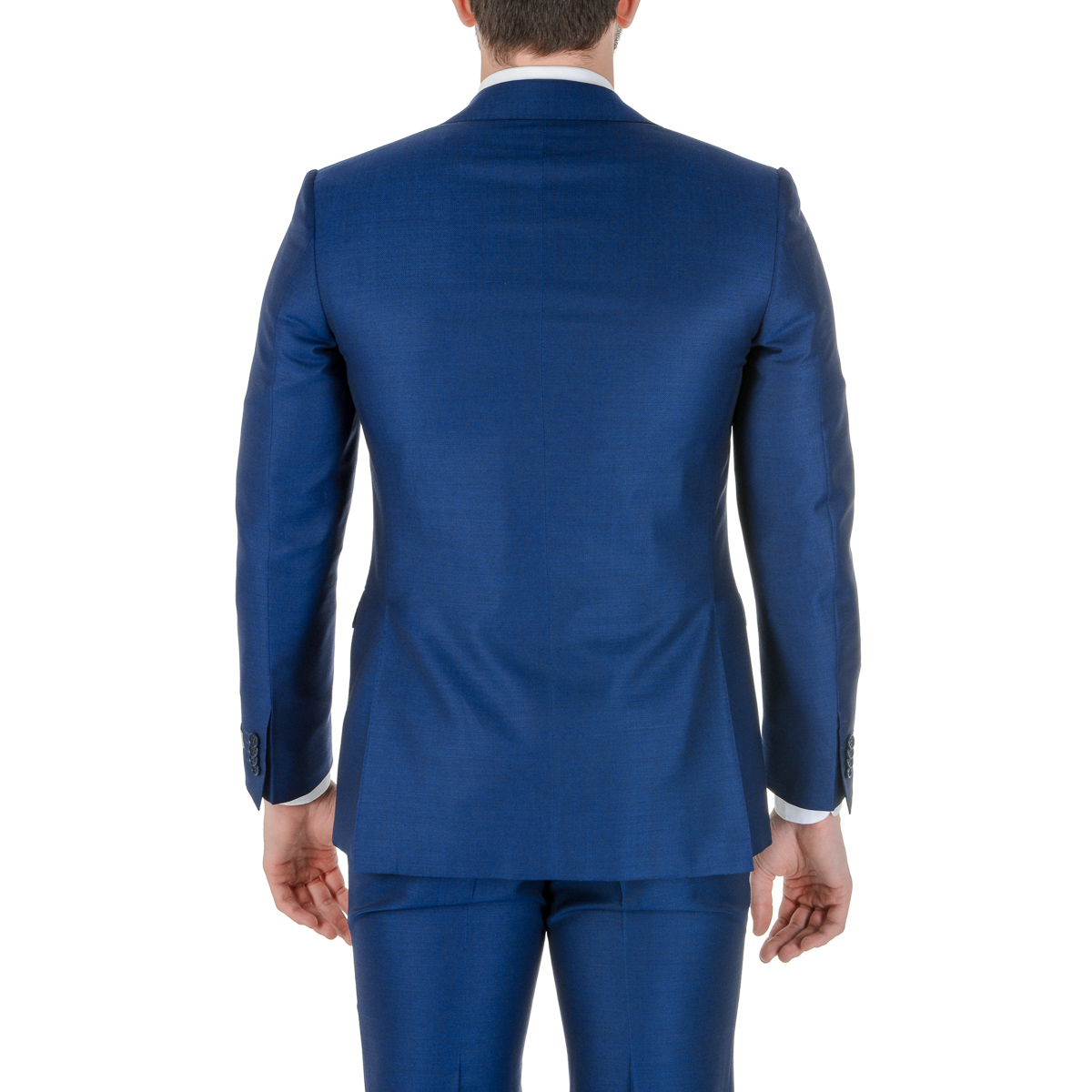 Canali Mens Suit Long Sleeves Blue