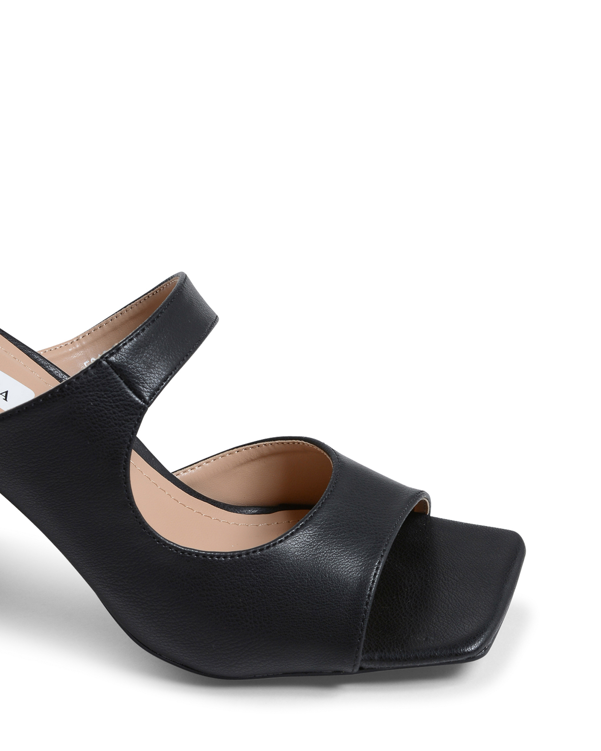 19V69 Italia Sandalia para mujer Negra V8187 NEGRO