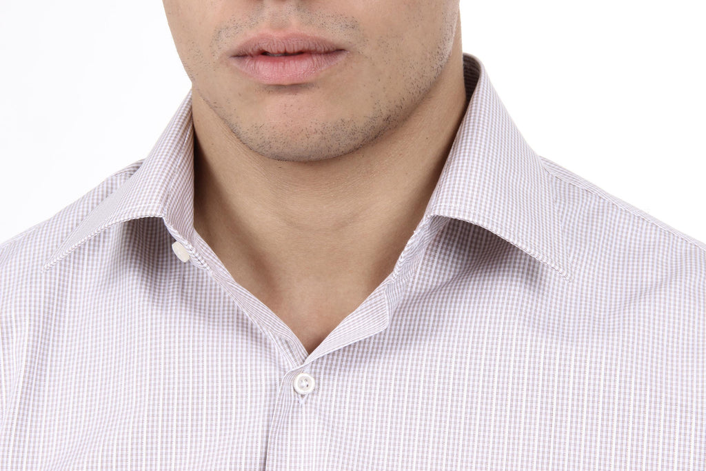 Camisa clásica moderna de corte italiano para hombre V 1969, talla 377, VAR. 213