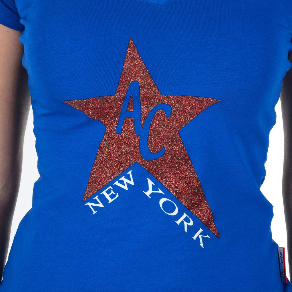 Camiseta para mujer Andrew Charles By Andy Hilfiger TS550 03 1002 TAPIWA BLUE S8